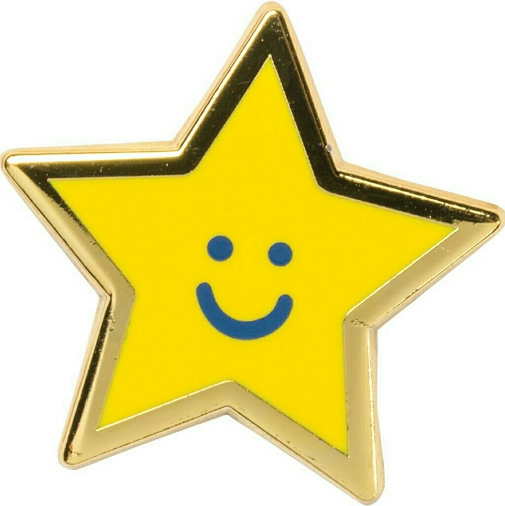 Enamel Friends Are Like Stars pin